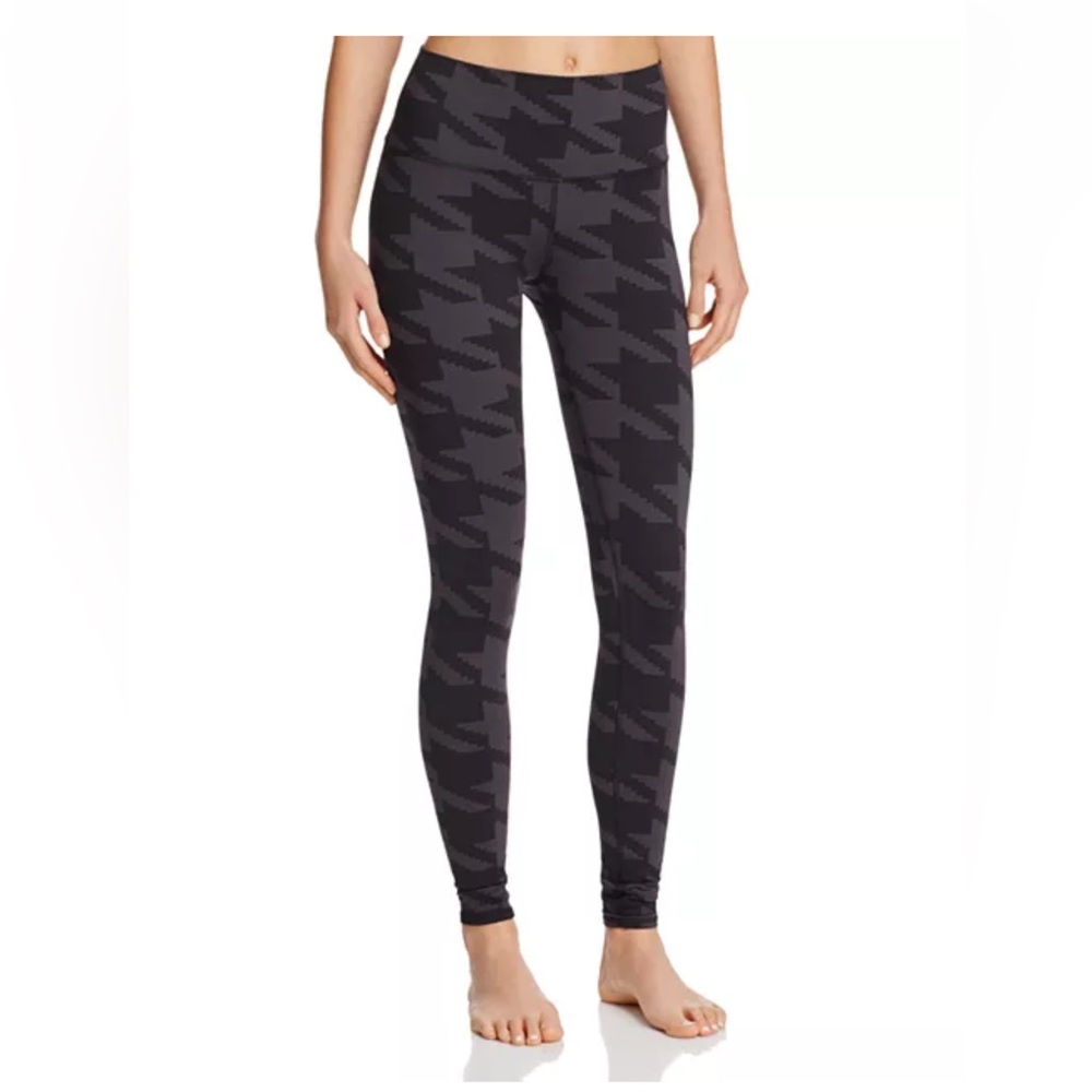 Alo Yoga Houndstooth Print Airbrush Leggings Size S